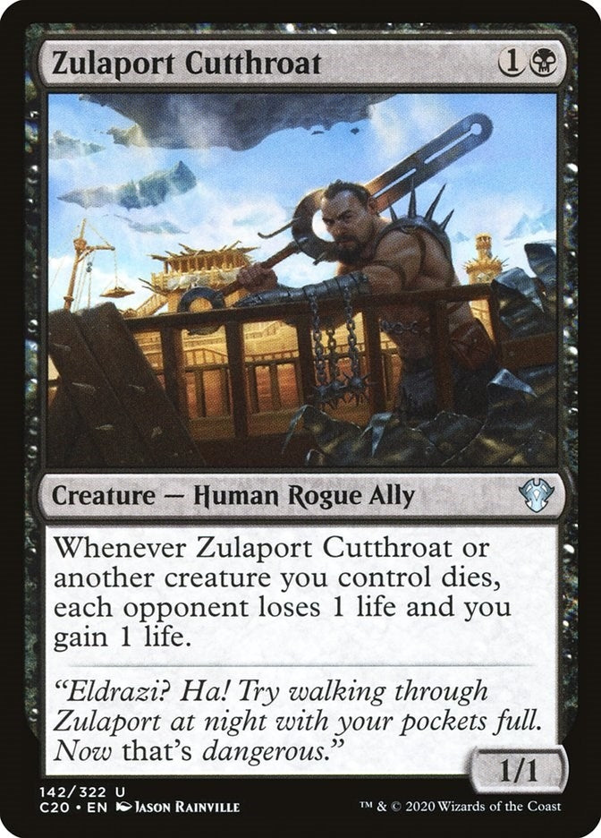 Image for Zulaport Cutthroat (142) [Commander 2020]