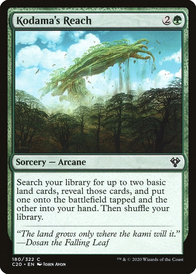 Image for Kodama's Reach (180) [Commander 2020]