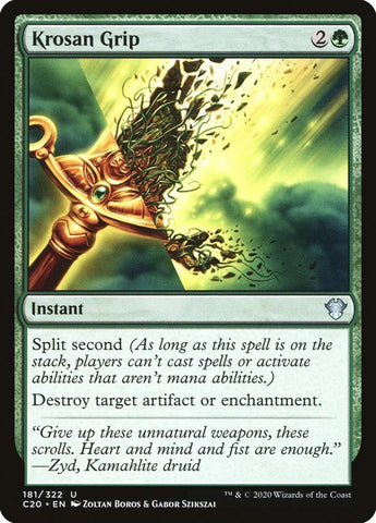 Image for Krosan Grip (181) [Commander 2020]