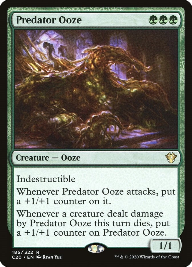 Image for Predator Ooze (185) [Commander 2020]
