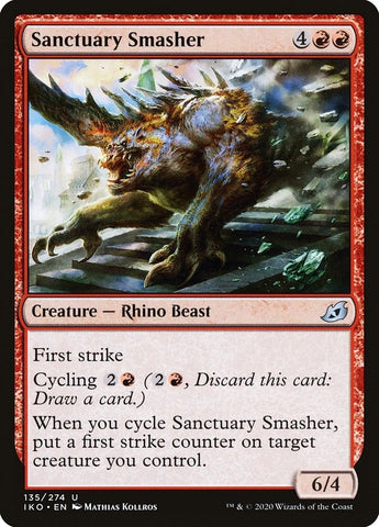 Image for Sanctuary Smasher (135) [Ikoria: Lair of Behemoths]