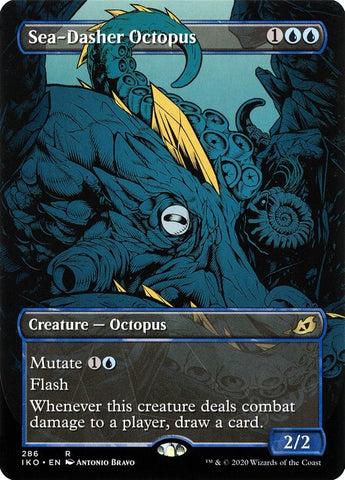 Image for Sea-Dasher Octopus (Showcase) (286) [Ikoria: Lair of Behemoths]