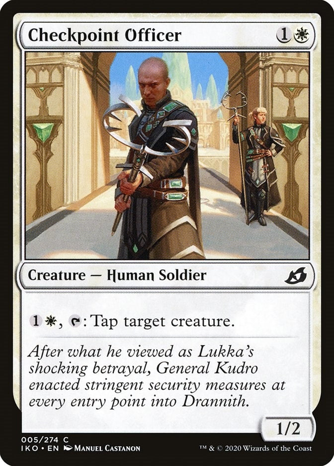 Image for Checkpoint Officer (5) [Ikoria: Lair of Behemoths]