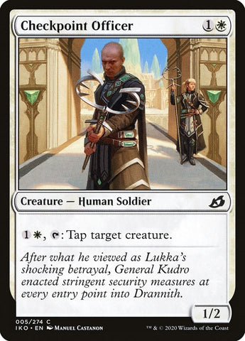 Image for Checkpoint Officer (5) [Ikoria: Lair of Behemoths]