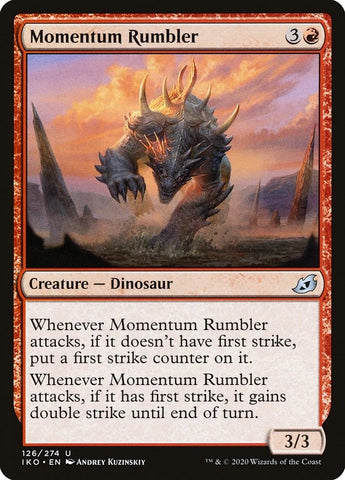 Image for Momentum Rumbler (126) [Ikoria: Lair of Behemoths]