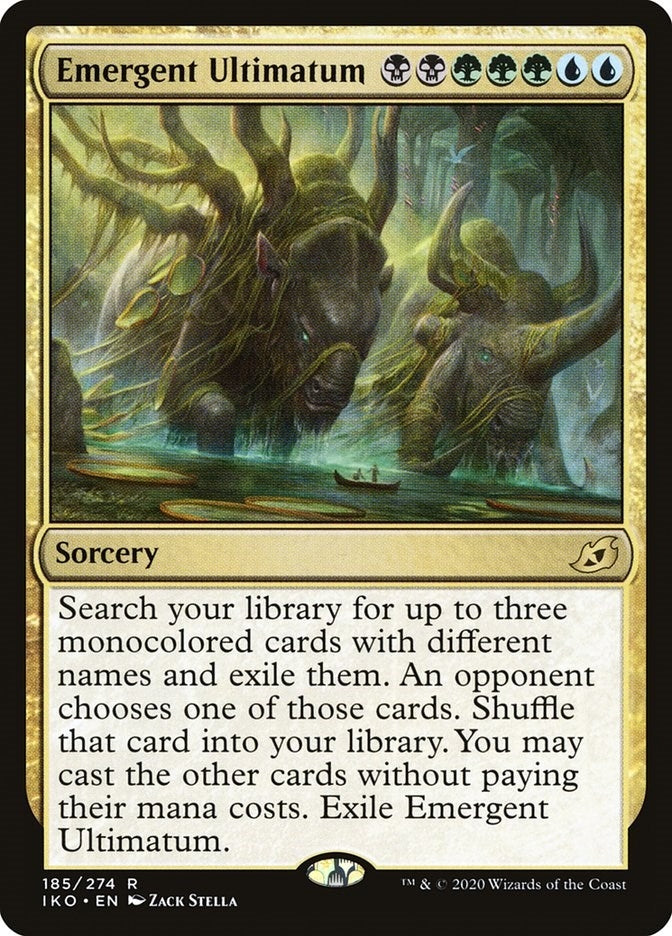Image for Emergent Ultimatum (185) [Ikoria: Lair of Behemoths]
