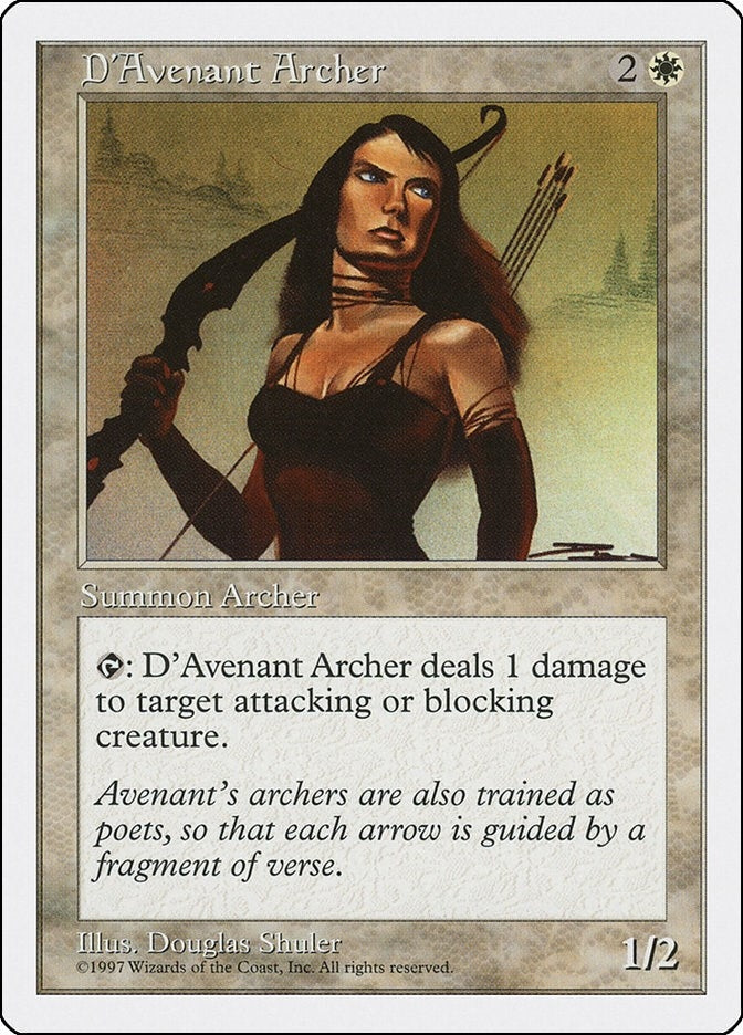 Image for D'Avenant Archer [Fifth Edition]