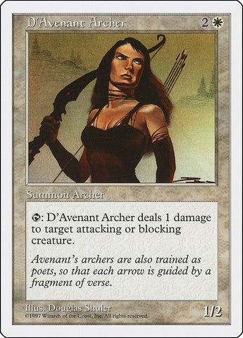 Image for D'Avenant Archer [Fifth Edition]