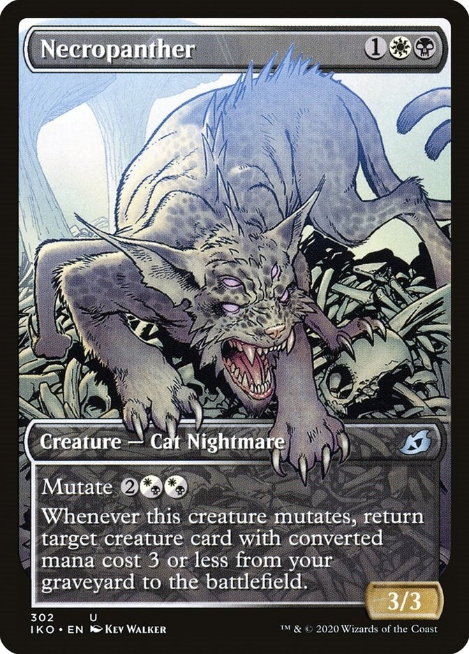 Image for Necropanther (Showcase) (302) [Ikoria: Lair of Behemoths]
