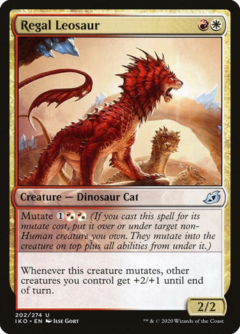 Image for Regal Leosaur (202) [Ikoria: Lair of Behemoths]