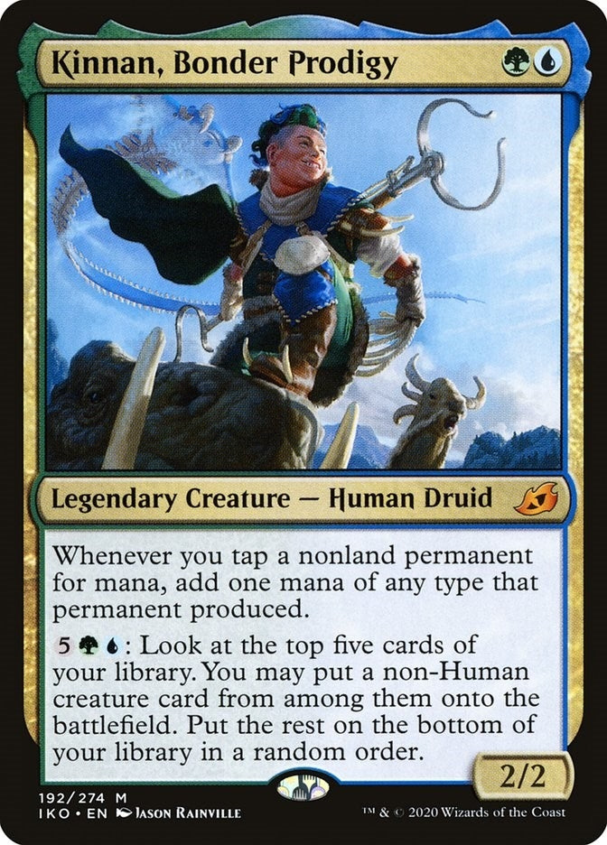 Image for Kinnan, Bonder Prodigy (192) [Ikoria: Lair of Behemoths]