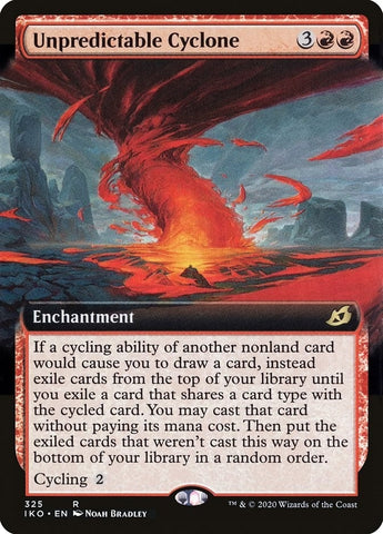 Image for Unpredictable Cyclone (Extended Art) (325) [Ikoria: Lair of Behemoths]