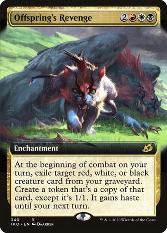 Image for Offspring's Revenge (Extended Art) (340) [Ikoria: Lair of Behemoths]