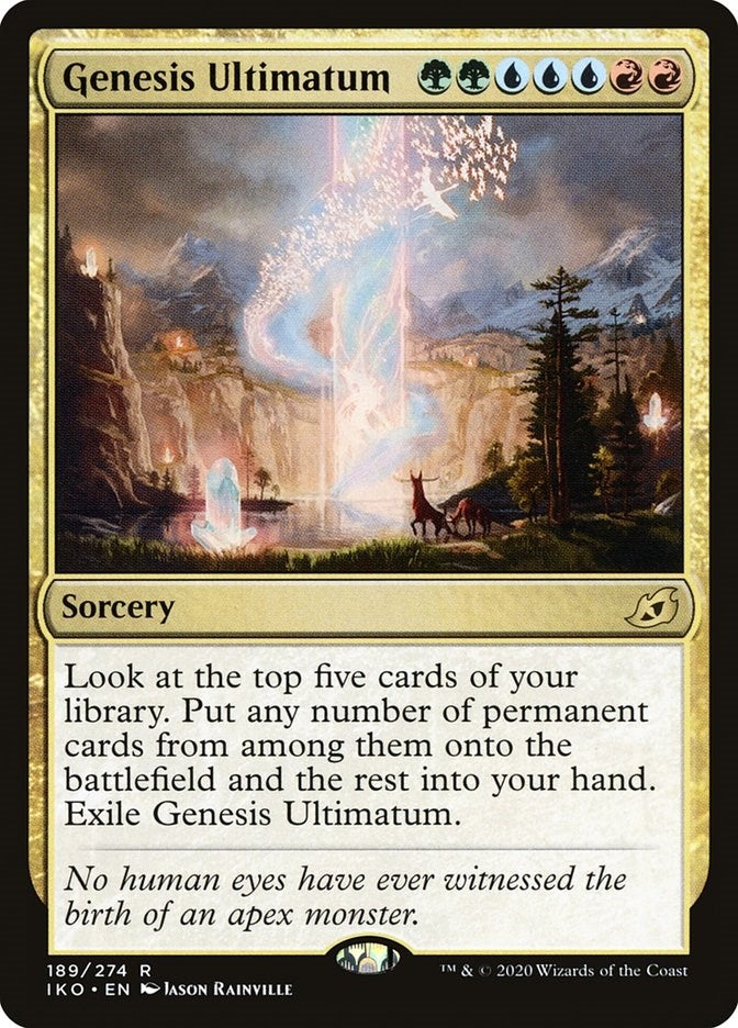 Image for Genesis Ultimatum (189) [Ikoria: Lair of Behemoths]