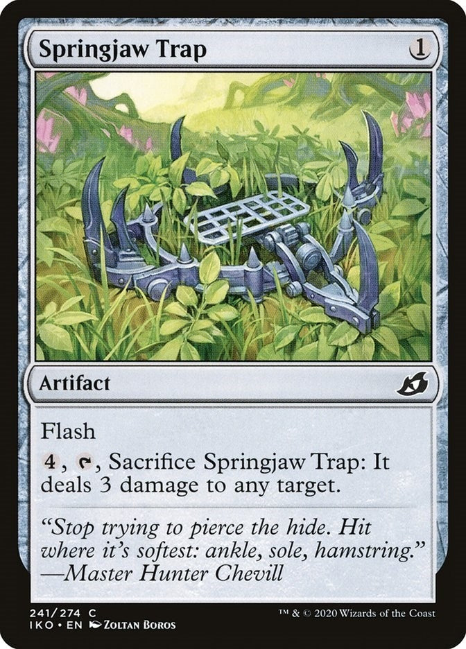 Image for Springjaw Trap (241) [Ikoria: Lair of Behemoths]