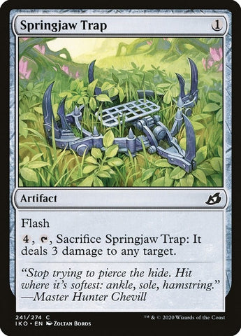 Image for Springjaw Trap (241) [Ikoria: Lair of Behemoths]