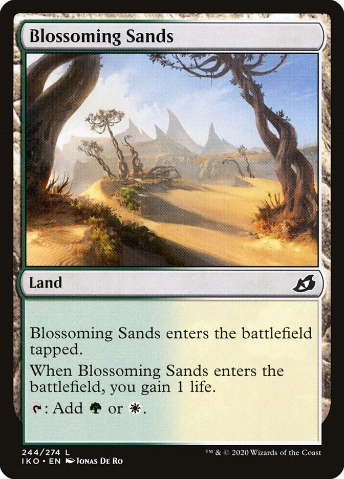 Image for Blossoming Sands (244) [Ikoria: Lair of Behemoths]
