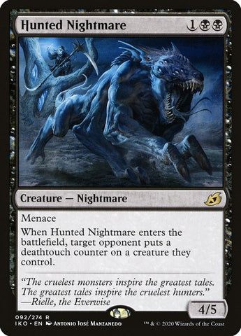 Image for Hunted Nightmare (92) [Ikoria: Lair of Behemoths]