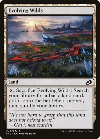 Image for Evolving Wilds (247) [Ikoria: Lair of Behemoths]