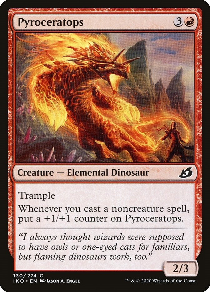 Image for Pyroceratops (130) [Ikoria: Lair of Behemoths]