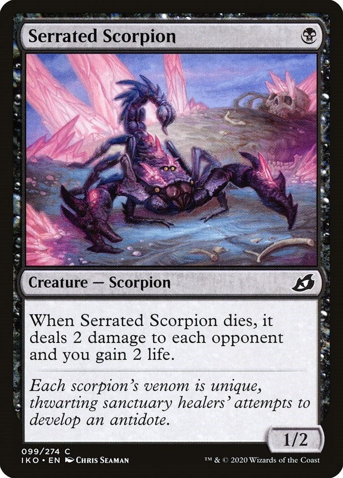 Image for Serrated Scorpion (99) [Ikoria: Lair of Behemoths]