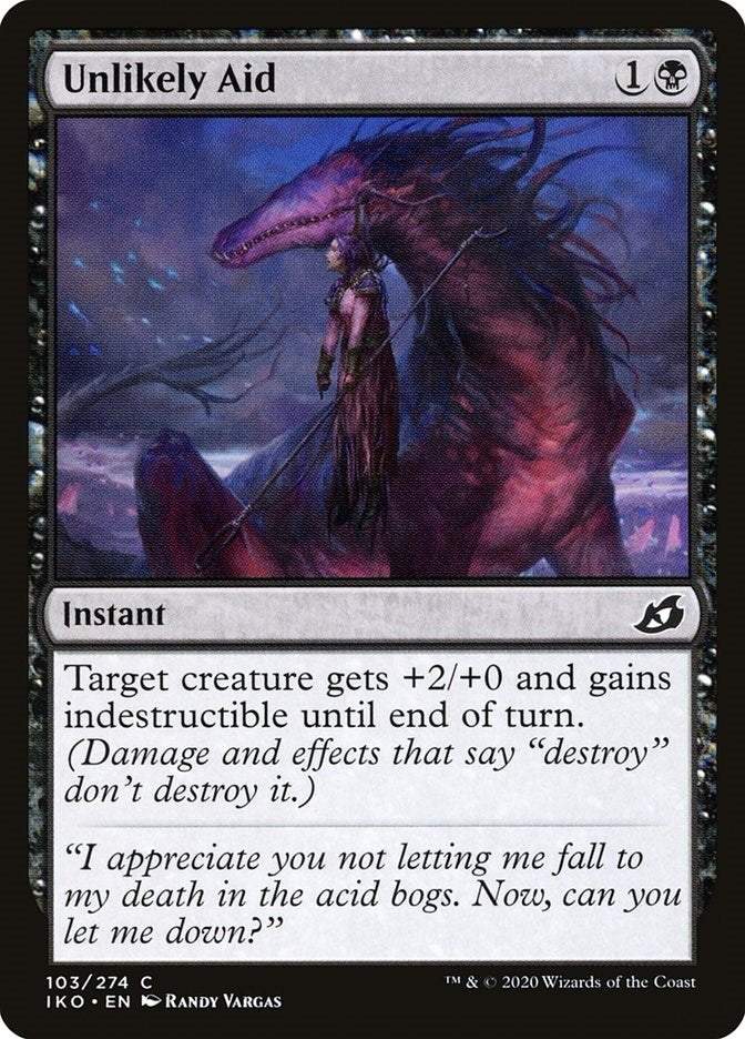 Image for Unlikely Aid (103) [Ikoria: Lair of Behemoths]