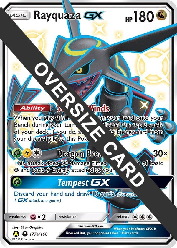 Image for Rayquaza GX (177a/168) [Jumbo Cards]