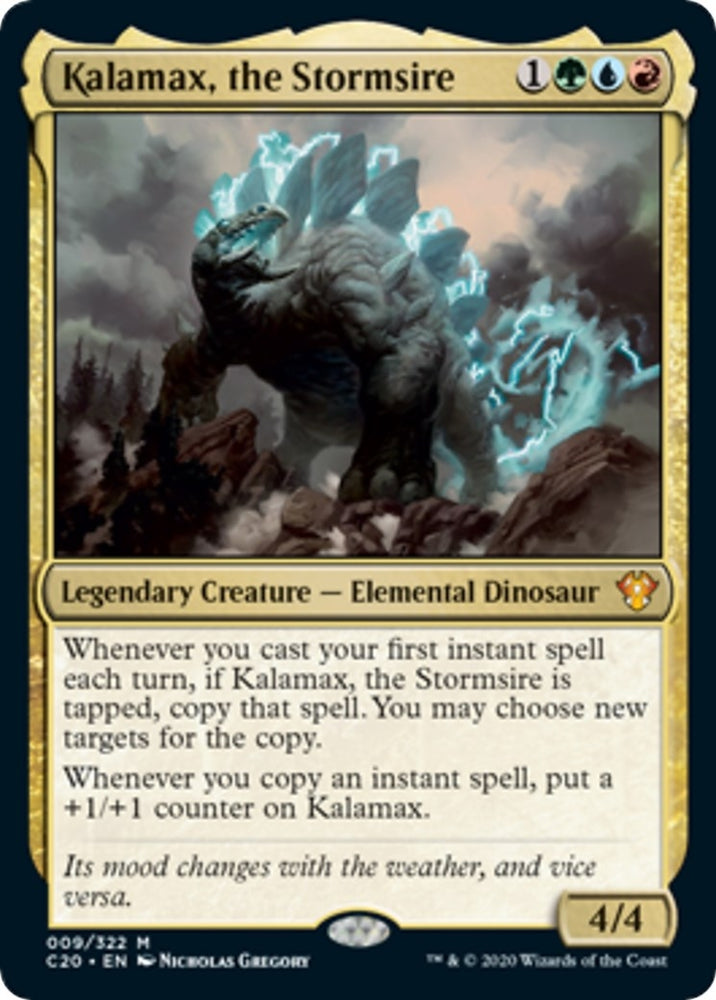 Image for Kalamax, the Stormsire (Commander 2020) (9) [Oversize Cards]