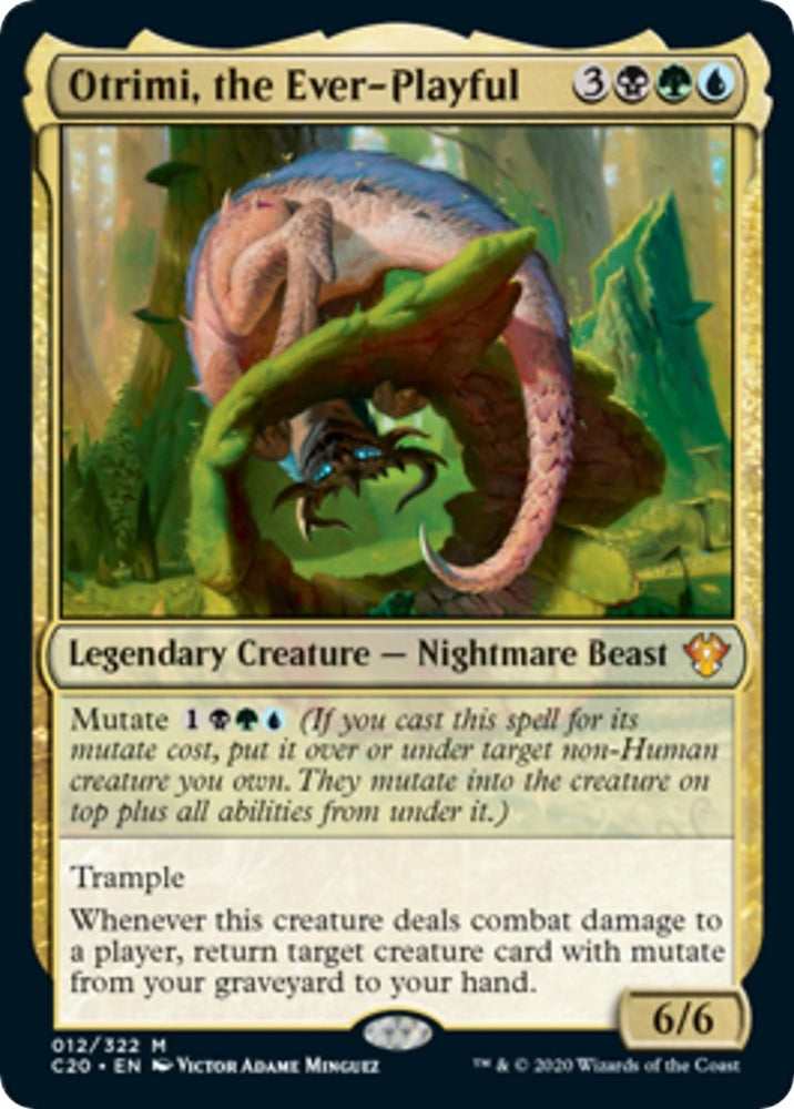 Image for Otrimi, the Ever-Playful (Commander 2020) (12) [Oversize Cards]