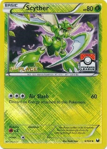 Image for Scyther - 4/108 (Pokemon League) [1st Place] (004/108) - Pokemon