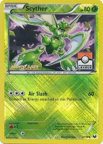 Image for Scyther - 4/108 (Pokemon League) [4th Place] (004/108) - Pokemon