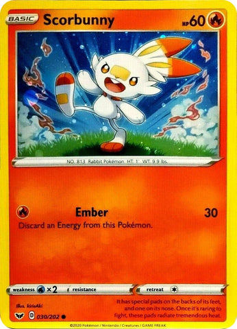 Image for Scorbunny (030/202) [Blister Exclusives]