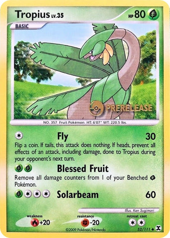 Image for Tropius - 52/111 (Prerelease) (52/111) - Pokemon