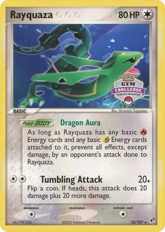 Image for Rayquaza - 22/107 (2004-2005 Gym Challenge) (022/107) - Pokemon