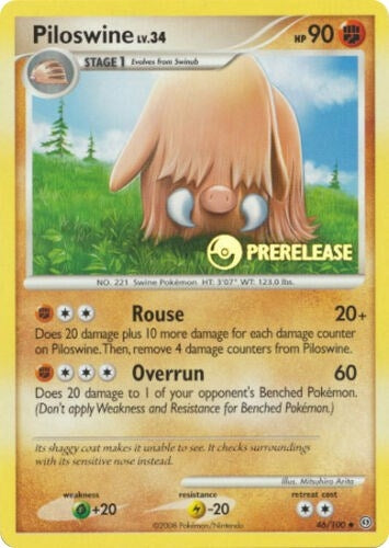 Image for Piloswine (46/100) [Nintendo Promos]