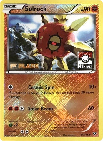 Image for Solrock (064/146) [League & Championship Cards]