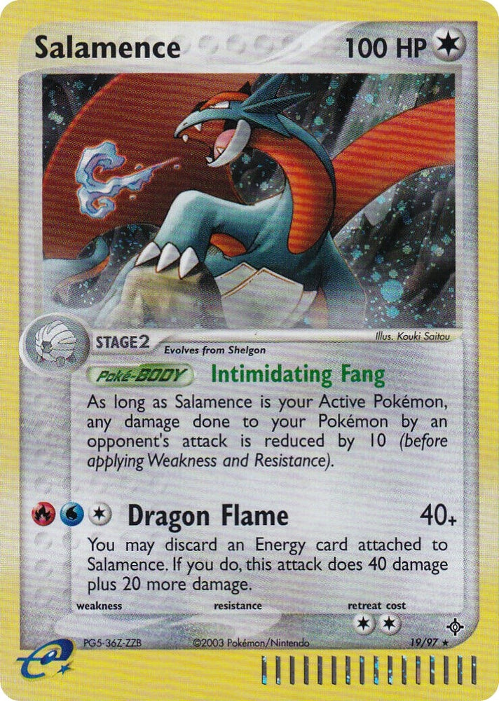 Image for Salamence (19/97) [Nintendo Promos]