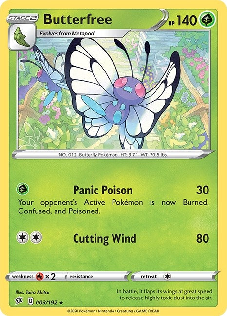 Image for Butterfree (003/192) (SWSH02)