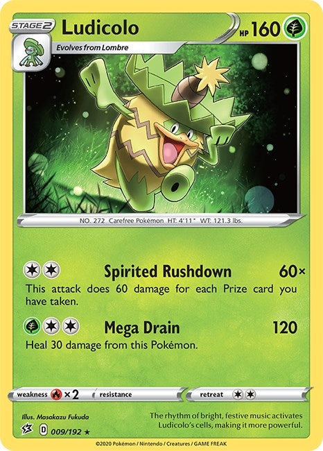 Image for Ludicolo (009/192) (SWSH02)