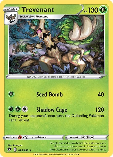 Image for Trevenant (015/192) - Pokemon