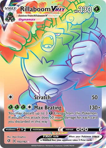 Image for Rillaboom VMAX (Secret) (193/192) - Pokemon