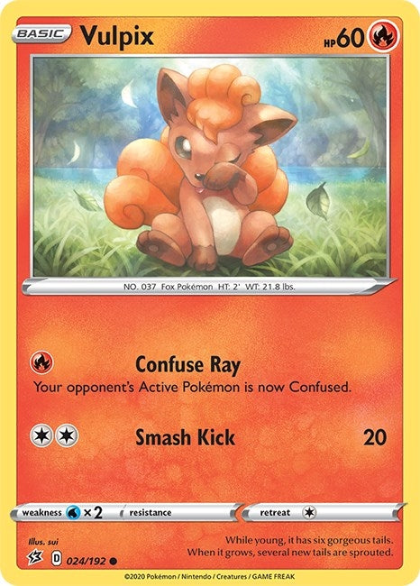 Image for Vulpix (024/192) (SWSH02)