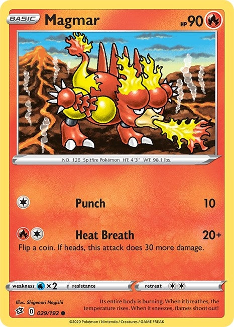 Image for Magmar (029/192) (SWSH02)