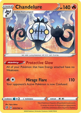 Image for Chandelure (033/192) (SWSH02)