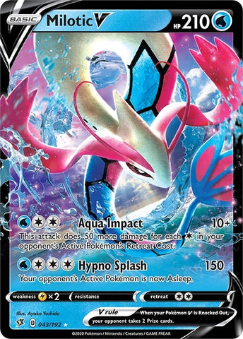 Image for Milotic V (043/192) (SWSH02)