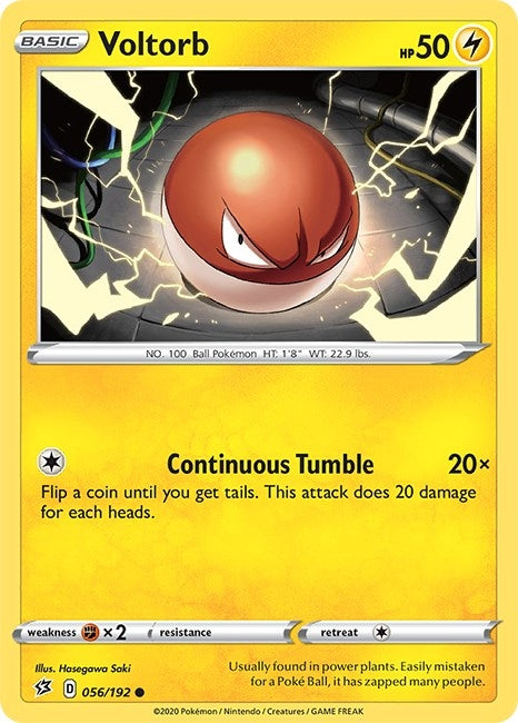 Image for Voltorb (056/192) - Pokemon