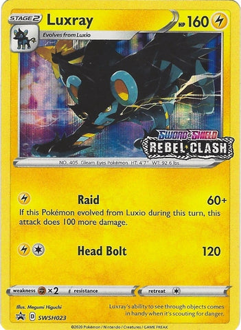 Image for Luxray - SWSH023 (Prerelease) (SWSH023) [SWSH: Sword & Shield Promo Cards]
