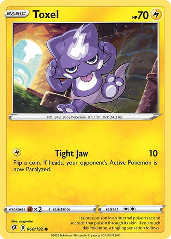 Image for Toxel (068/192) - Pokemon