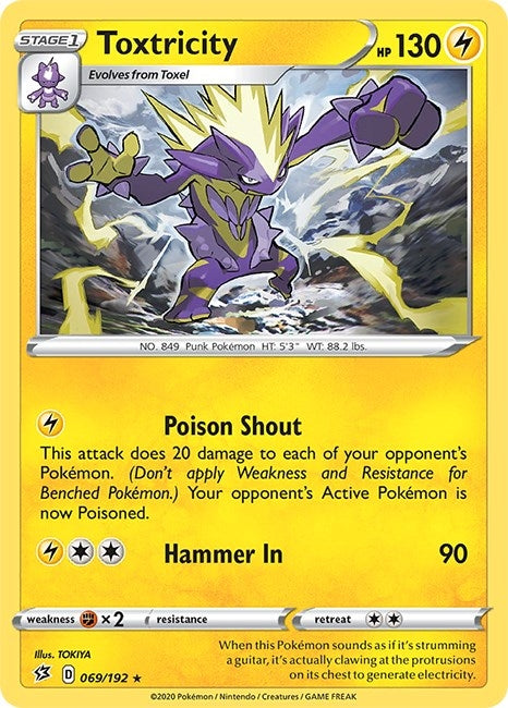 Image for Toxtricity (069/192) - Pokemon