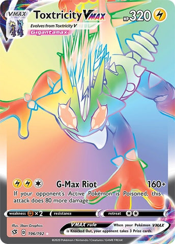 Image for Toxtricity VMAX (Secret) (196/192) - Pokemon